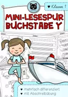 Vorschau - Unterrichtsreihen - Mini-Lesespur | Buchstabe Y | Klasse 1 - Deckblatt