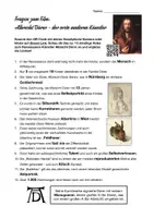 Vorschau - Stundenentwürfe - Albrecht Dürer: Filmfragen mit Lösung zum Video (inkl. Lösung) - Seite 2
