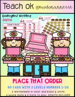 Vista previa - Hojas de trabajo - Donut Store PLACE THAT ORDER FS - Portada