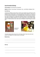 Vorschau - Arbeitsblätter - Mikroorganismen in der Küche Sauerkraut - Seite 2