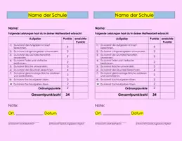 Vorschau - Klassenarbeiten - Mathearbeit Klassenarbeit Brüche Klasse 6 - Seite 3