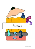 Vorschau - selbst erstellte Cliparts/Grafiken - NEU! Titelbilder für "Vorschulheft für den Kindergarten" - Seite 1