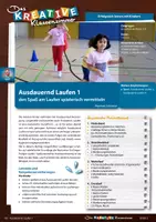 Vorschau - Stundenentwürfe - Ausdauernd Laufen 1 - Spaß am Laufen spielerisch vermitteln - Deckblatt