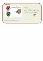 Vorschau - Mal- und Bastelvorlagen - Sticker "Doppelbruch" Vorlage für einen bunten Mathe-Hefter - Seite 1