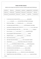 Vorschau - Arbeitsblätter - "kommen" mit Präfix (mit Lösungen) - Deckblatt
