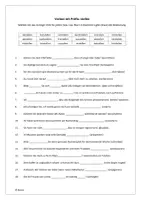 Vorschau - Arbeitsblätter - "stellen" mit Präfix (mit Lösung) - Deckblatt