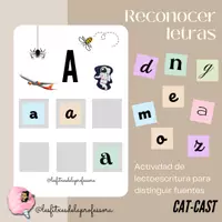 Vista previa - Refuerzo / NEE / Materiales de apoyo - RECONEIX LLETRES - CAT(1) - Portada