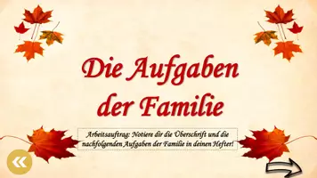 Vorschau - Arbeitsblätter - Interaktive Präsentation + PDF - die Familie (Aufgaben, Konflikte, Merkmale, familiärer Wandel, Quiz) - Seite 2