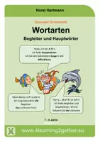 Vorschau - Unterrichtsreihen - Bewegte Grammatik - Wortarten: Begleiter und Hauptwörter - Deckblatt