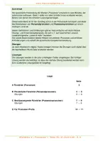 Vorschau - Unterrichtsreihen - Wortarten und ihr Gebrauch Teil 4 Pronomen 1 für Einsteiger - Seite 2