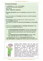 Vorschau - Unterrichtsreihen - Wortarten und ihr Gebrauch Teil 4 Pronomen 1 für Einsteiger - Seite 3