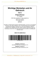 Vorschau - Unterrichtsreihen - Wortarten Teil 2: Präpositionen - Seite 2