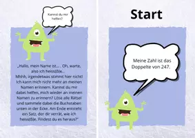 Vorschau - Spiele - Zahlenrätsel- eine Rallye nach dem verlorenen Namen - Seite 1