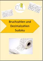 Vorschau - Arbeitsblätter - Bruchzahlen und Dezimalzahlen Sudoku - Deckblatt