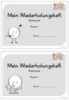 Vorschau - Arbeitsblätter - Materialpaket: Wiederholungshefte/Übungshefte Klasse 1-4 Mathe - Seite 2