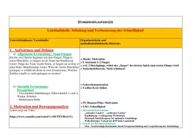 Vorschau - Stundenentwürfe - Leichtathletik 2: Schulung der Schnelligkeit - Seite 2