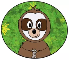 Vorschau - selbst erstellte Cliparts/Grafiken - Faultier Clipart Erweiterungsset 1 - Seite 3