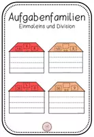Vorschau - Arbeitsblätter - Materialpaket Aufgabenfamilien - Deckblatt