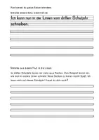Vorschau - Arbeitsblätter - Schreibübungen für die Linien/Lineatur im dritten Schuljahr - Seite 3