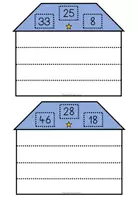 Vorschau - Arbeitsblätter - Aufgabenfamilien ZR100 Addition und Subtraktion mit ZU/ZÜ - Seite 2