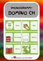 Vorschau - Spiele - Domino zum Phonogramm "CH" - Deckblatt