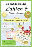 Vorschau - Spiele - Zahlen entdecken - Spiele Vorschule/Klasse 1 - Deckblatt