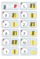 Vorschau - Spiele - Ich entdecke die Zahlen 6 Dominos Vorschule/Klasse 1 - Seite 2