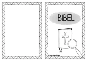 Vorschau - Arbeitsblätter - Bibel zum Füllen - mit vielen kleinen Bibelbildern - Seite 2