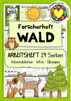 Vorschau - Arbeitsblätter - Interactive - Wald - Deckblatt
