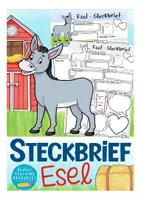 Vorschau - Arbeitsblätter - Steckbrief Esel für den Sachunterricht in der Grundschule - Deckblatt