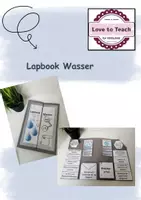Vorschau - Unterrichtsreihen - Lapbook und Infokartei Wasser - Seite 1