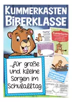 Vorschau - Mal- und Bastelvorlagen - Kummerkasten Biberklasse Vorlagen - Deckblatt