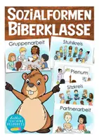 Vorschau - Präsentationen/Tafelbilder - Sozialformen Tafeltransparenz Biberklasse - Deckblatt