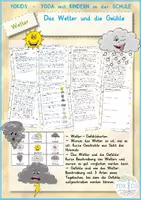Vorschau - Arbeitsblätter - Das Wetter und die Gefühle - Deckblatt