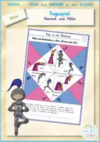 Vorschau - Spiele - Yoga rund um das Mittelalter Ritter Spiel Himmel und Hölle - Deckblatt