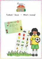 Vorschau - Spiele - *FREEBIE* Football Soccer - Whats missing? - Deckblatt