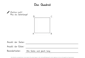 Vorschau - Arbeitsblätter - Geometrische Flächen Inklussionsmaterial - Seite 2