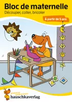 Vorschau - Stationenlernen - Bloc de maternelle - Découper, coller, bricoler À partir de 5 ans - Deckblatt