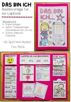 Vorschau - Arbeitsblätter - Schulanfang Lapbook, Kennenlernen, Klassengemeinschaft, Selbstvorstellung, Das bin ich – Steckbrief, persönliche Vorstellung, Präsentation, Sprechanlass | Bastelvorlagen, Arbeitsblätter, 3., 4. Klasse, Grundschule - Seite 1