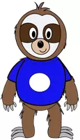 Vorschau - selbst erstellte Cliparts/Grafiken - Faultier Clipart Erweiterungssets 1 und 2 - Seite 1
