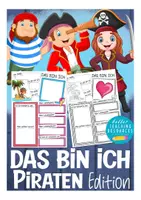 Vorschau - Arbeitsblätter - Das bin ich Piratenklasse Arbeitsblätter (sich vorstellen) - Deckblatt