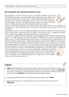 Vorschau - Arbeitsblätter - Impfung - Entdeckung der aktiven Immunisierung (Jenner-Experiment) - Seite 2