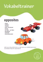 Vorschau - Arbeitsblätter - Riesen-Arbeitsblattsammlung Wortschatz- und Vokabeltrainer Englisch - Deckblatt