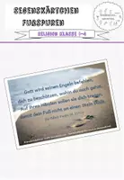 Vorschau - Bildkarten - Segenskärtchen Fußspuren - Deckblatt