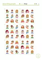 Vorschau - Arbeitsblätter - Wortschatz- und Vokabeltrainer Englisch: Describing people/ Adjektive - Seite 3