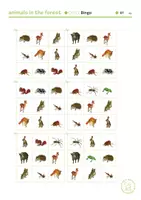 Vorschau - Stationenlernen - Wortschatz- und Vokabeltrainer Englisch: Animals in the forest/ Waldtiere - Seite 2