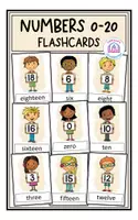 Vorschau - Bildkarten - Numbers 0-20 - Picture and Word Cards - Deckblatt