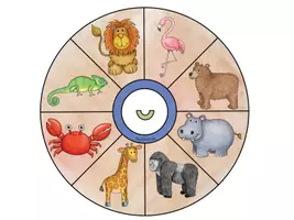 Vorschau - Fördermaterial/Inklusion - Klammerkarten Zoo_DaZ_Silben - Seite 3
