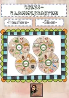 Vorschau - Fördermaterial/Inklusion - Klammerkarten Haustiere_DaZ_Silben - Deckblatt