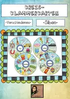 Vorschau - Fördermaterial/Inklusion - Klammerkarten_Silben_DaZ_Verschiedenes - Deckblatt